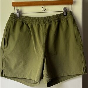 Outdoor Voices Rectrek 4” Olive Green Women's Athletic Shorts